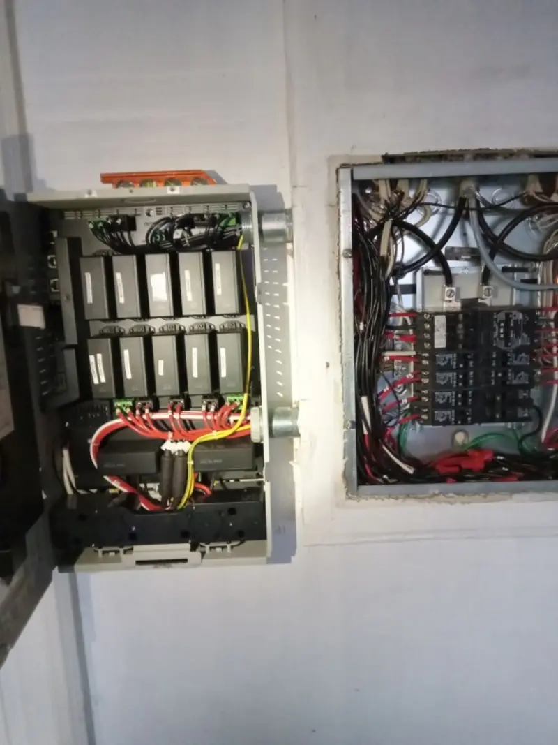 Electrical panel upgrade completed for Carbon Monoxide Detector Installation in Brady
